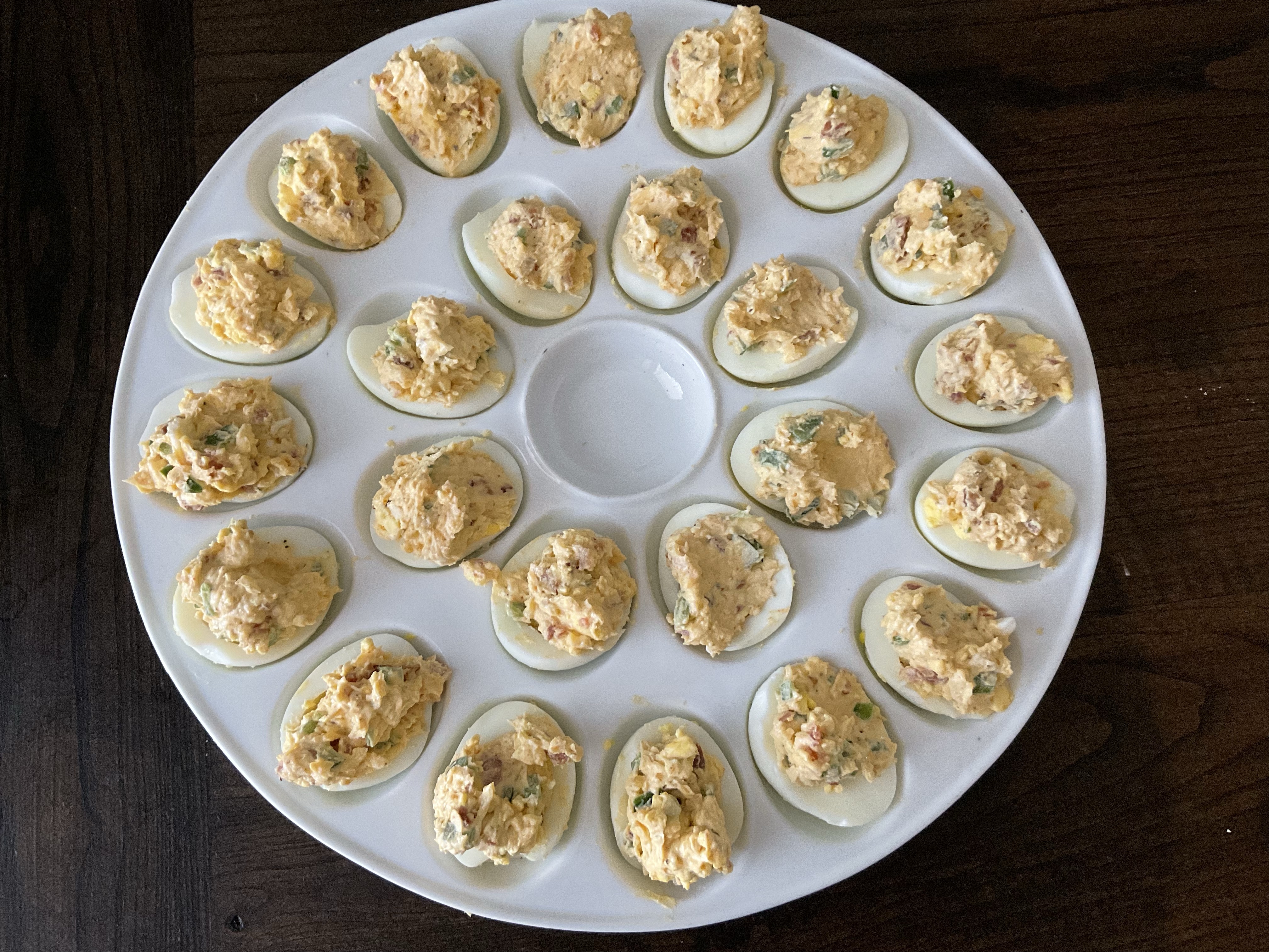 Deviled Eggs with a kick